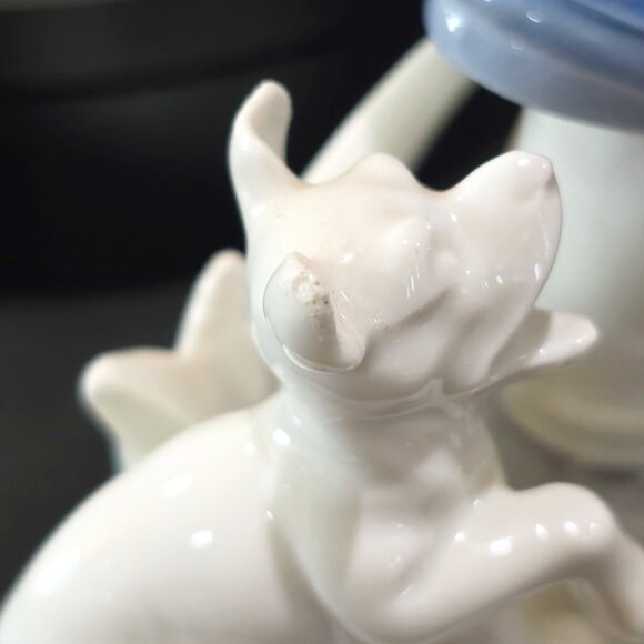 Gerold Porzellan "BOY WITH GUITAR AND DOG" Porcelain #6378A Figurine Statue - Picture 13 of 14